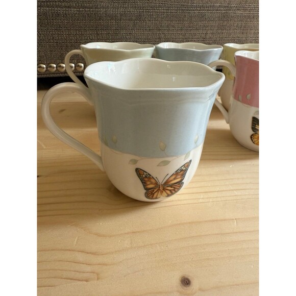 Lenox Butterfly Meadow Mugs - Picture 2 of 8